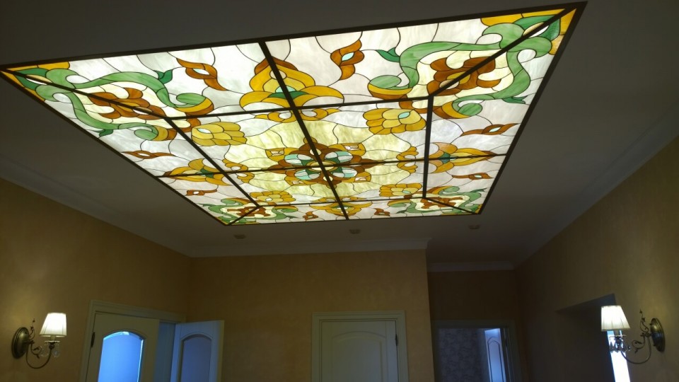 Заказать световой потолок с фотопечатью в г. Умёт